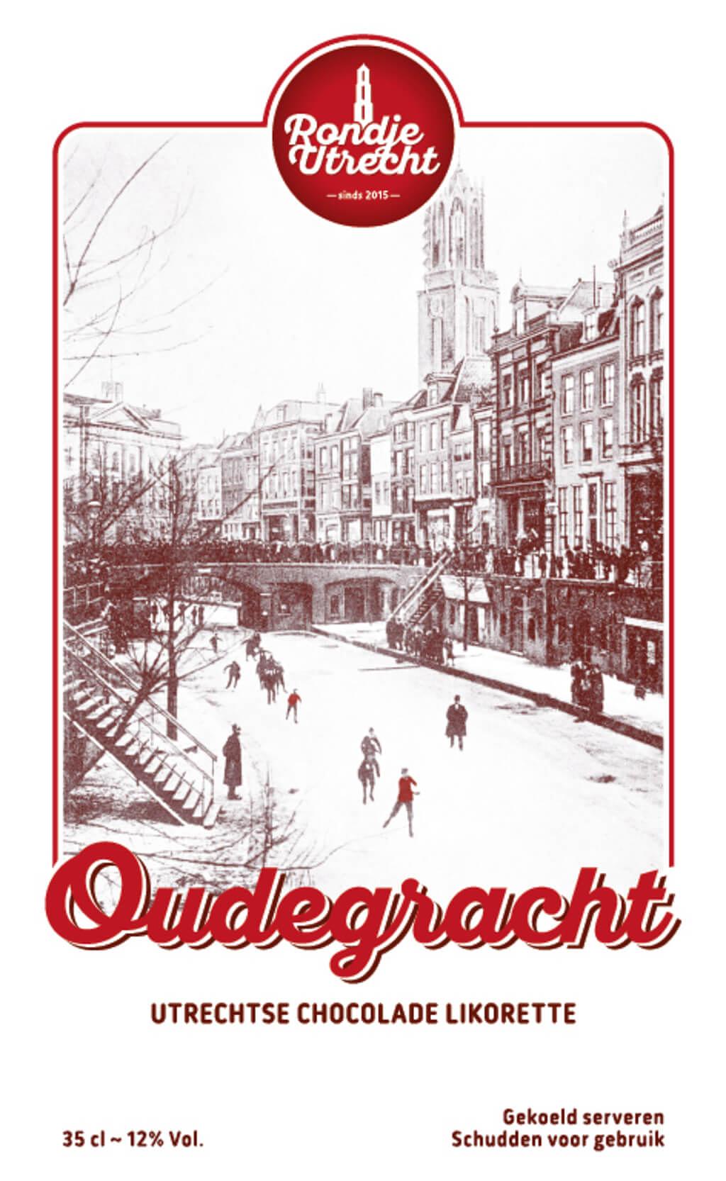 Rondje Utrecht Oudegracht Chocolade likorette